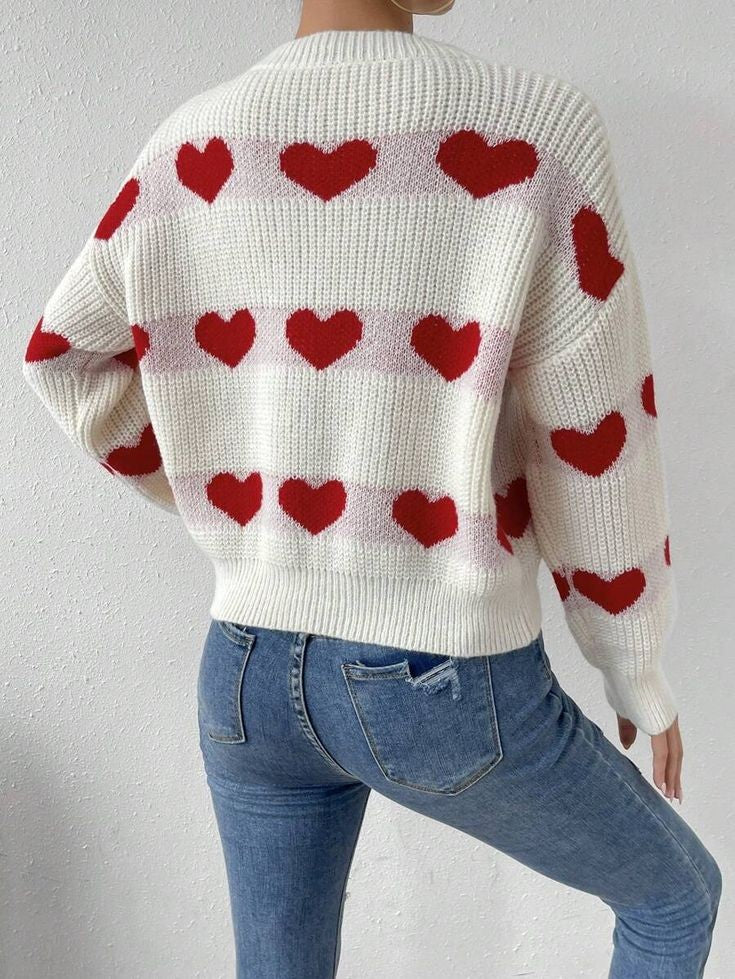 Jersey con Patrón de Corazón JD09