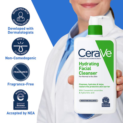 CeraVe Limpiador Facial Hidratante para Piel Normal a Seca GF09