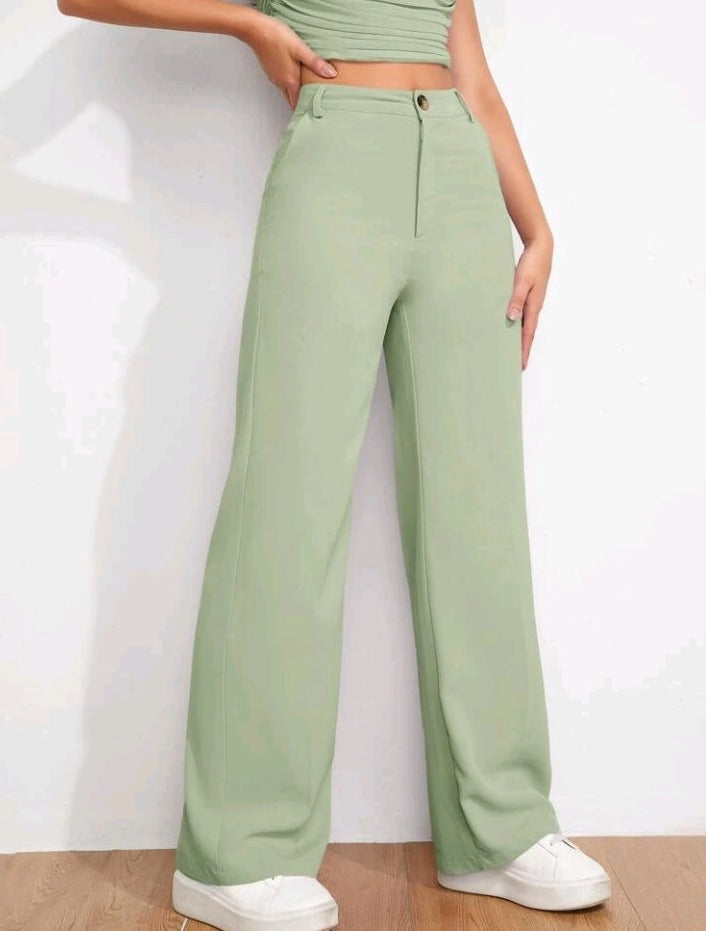 Pantalones pierna ancha CT04