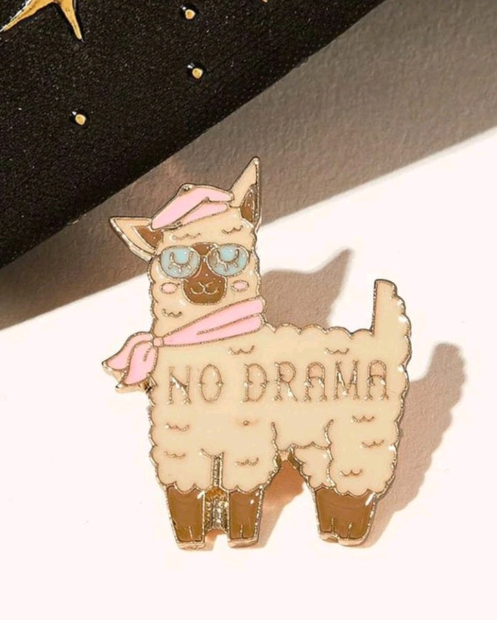 Broche con Diseño de Alpaca FZ03