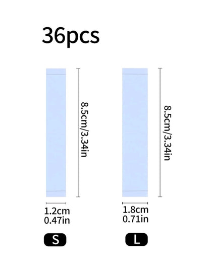 36 piezas Cinta Adhesiva Antideslizante para ropa GJ06
