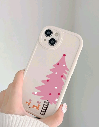 Funda para Celular con Diseño de Árbol de Navidad HS05