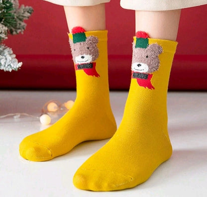 10 Pares Calcetines Navideños (414)