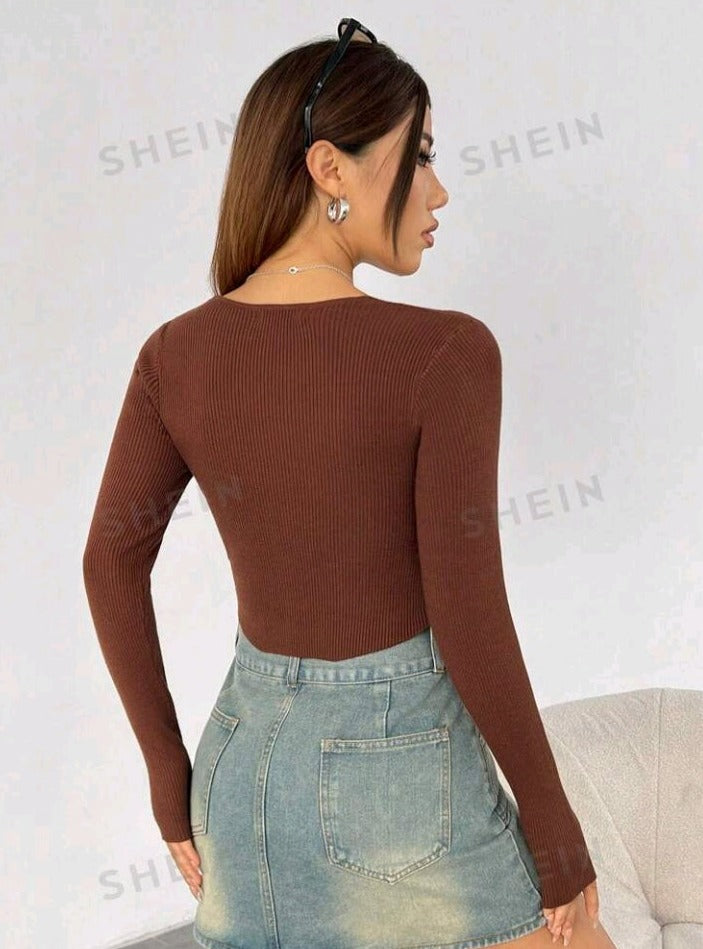 Jersey de mujer slim fit IE07