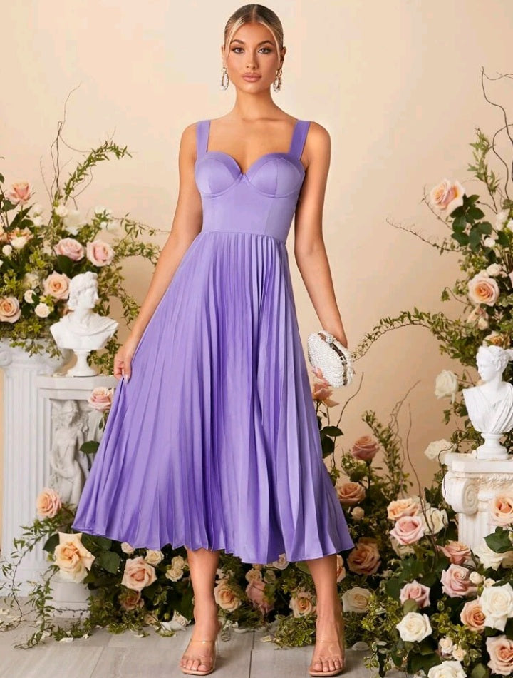 Vestido Fruncido Bustier de Tirantes (200)