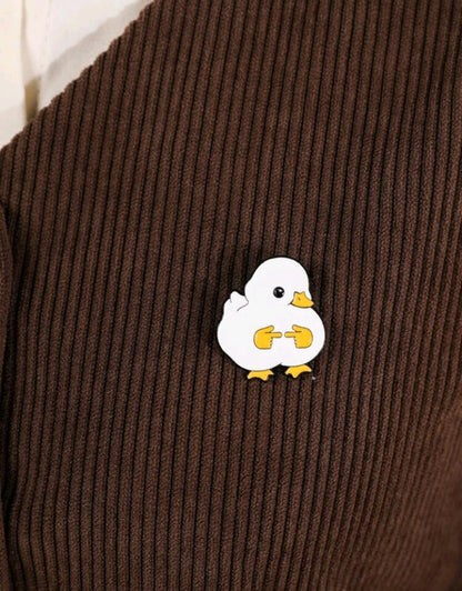 Broche con Diseño de Pato JN09