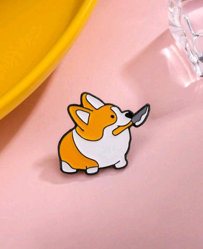 Broche con Diseño de Perro JN010