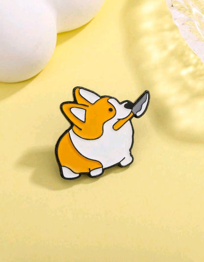 Broche con Diseño de Perro JN010