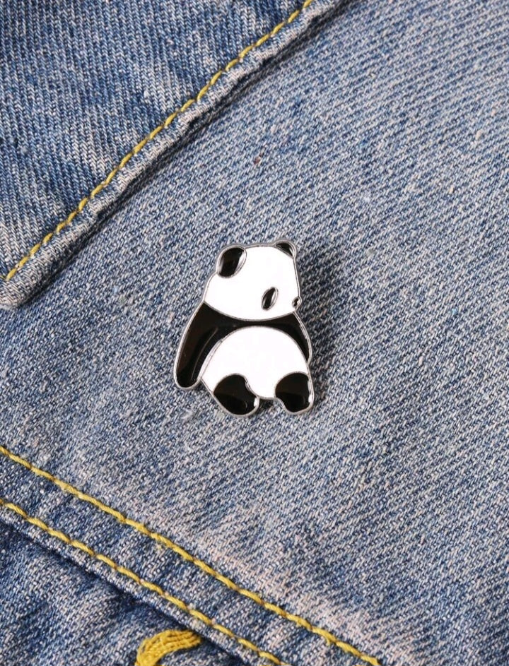 Broche con Diseño de Oso Panda JÑ04