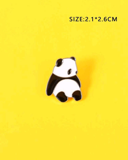 Broche con Diseño de Oso Panda JÑ04