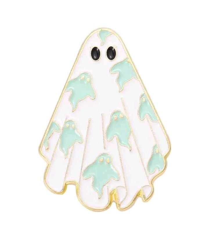 Broche con Diseño de Fantasma JQ04