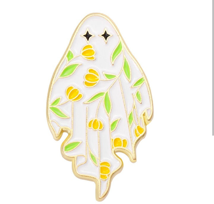 Broche con Diseño de Fantasma JQ04