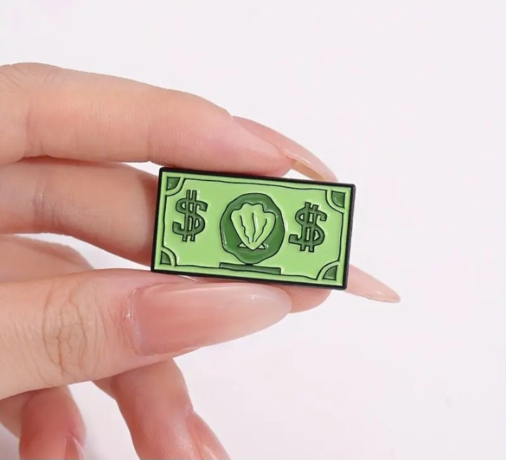 Broche con Diseño de Dólar JR07