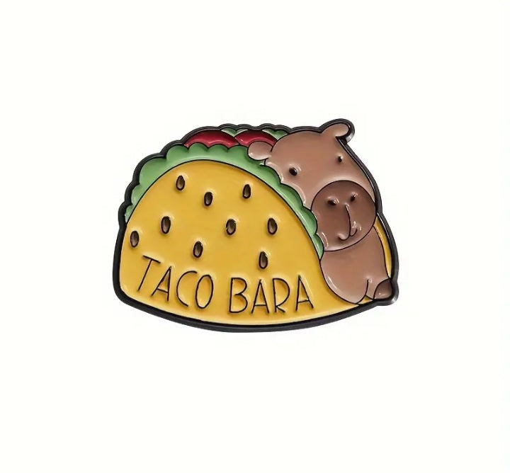 Broche de Capibara con Frase JR08