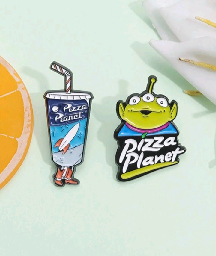 Broche de Pizza Planeta JR010