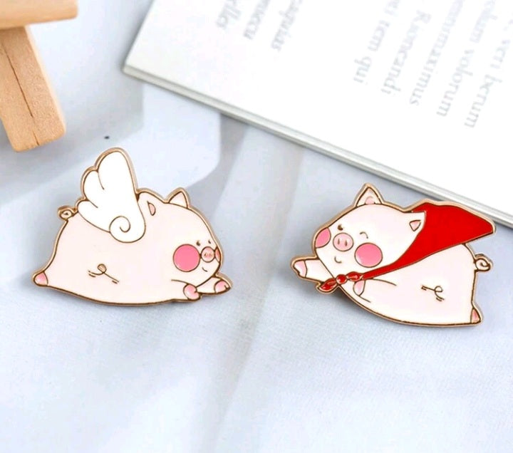 Broche con Diseño de Cerdito JT03