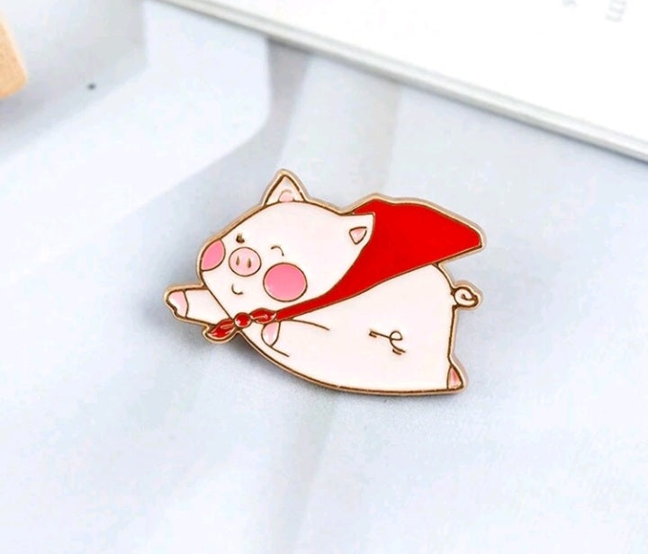 Broche con Diseño de Cerdito JT03