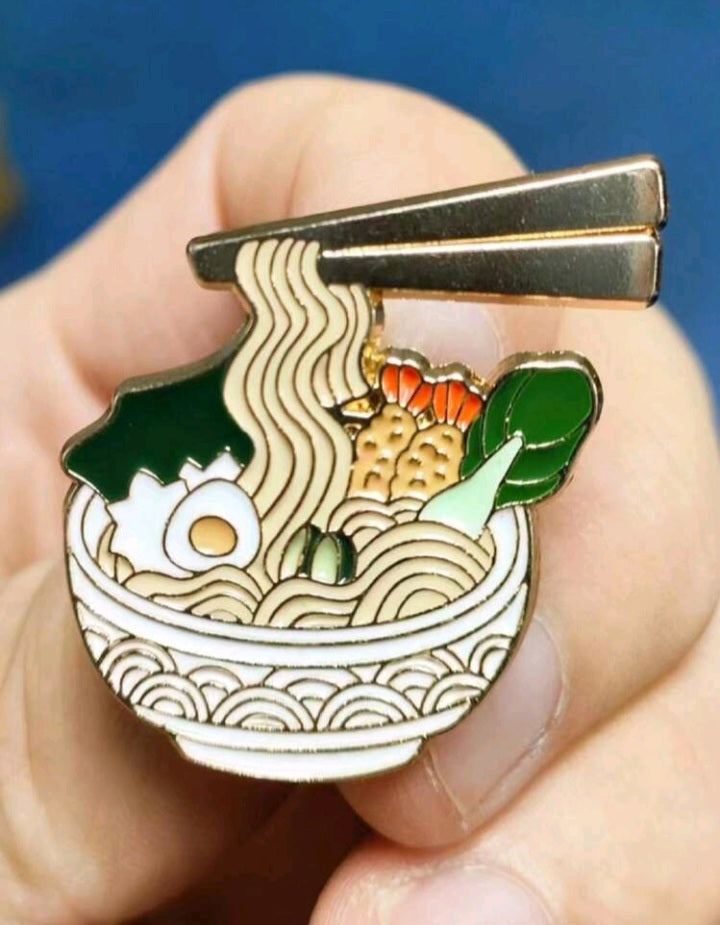 Broche con Diseño de Comida JT08