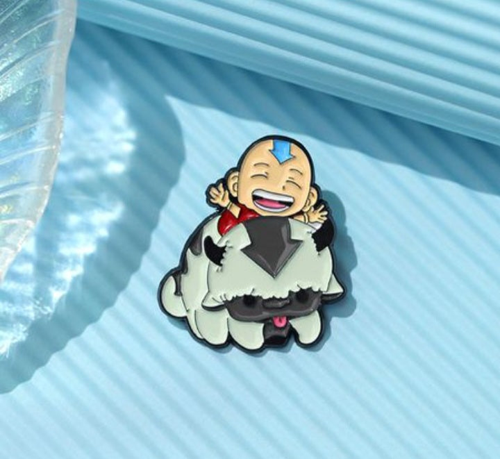 Broche de Aang y Appa JV010