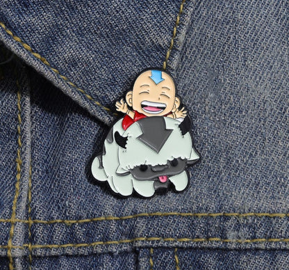 Broche de Aang y Appa JV010