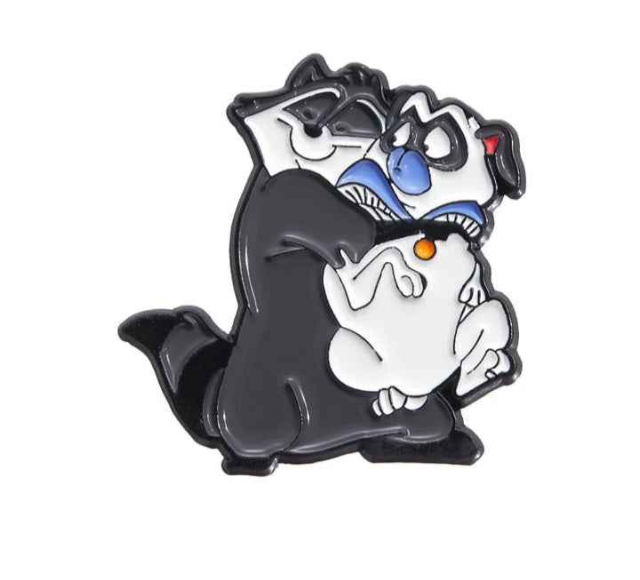 Broche de Meeko y Percy KD010