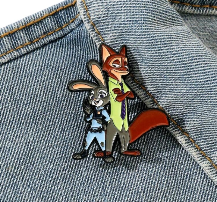 Broche de Nick y Judy KE04