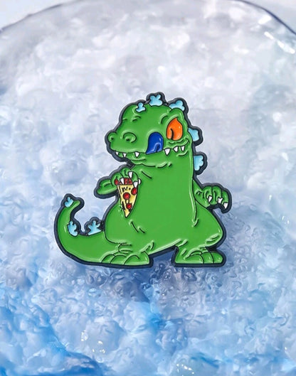 Broche de Dinosaurio Verde KE09