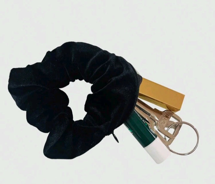 Scrunchie con Bolsillo Oculto KH07