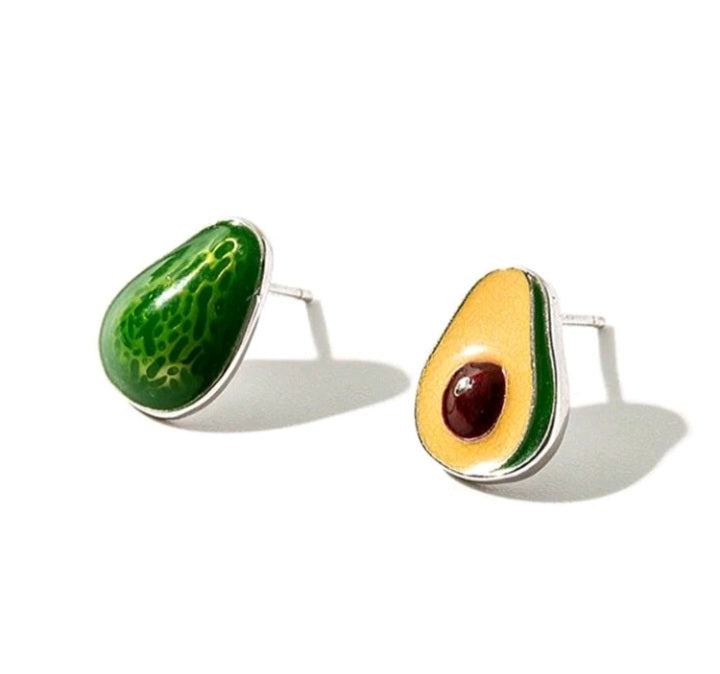 Pendientes con Forma de Aguacate KX04