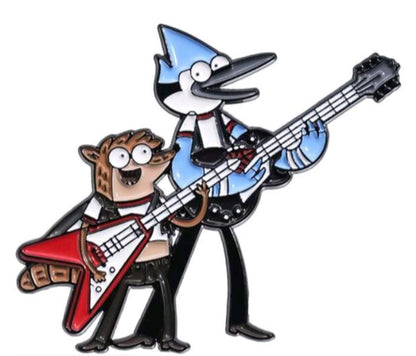 Broche con Diseño de Mordecai y Rigby LC02