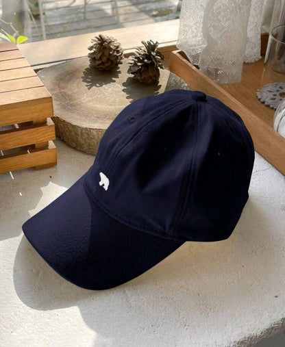 Gorra de Béisbol con Bordado de Oso FÑ06