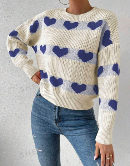 Jersey con Patrón de Corazón JD09