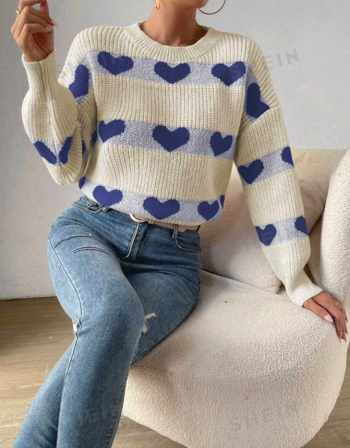 Jersey con Patrón de Corazón JD09