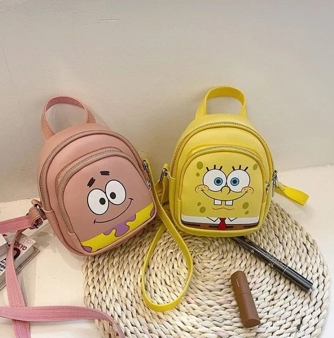 Bolso de hombro Bob esponja y Patricio AJ05