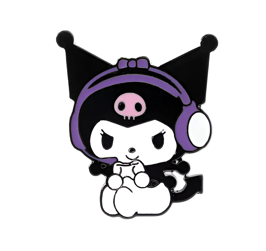 Broche de Esmalte con Diseño de Kuromi LA05