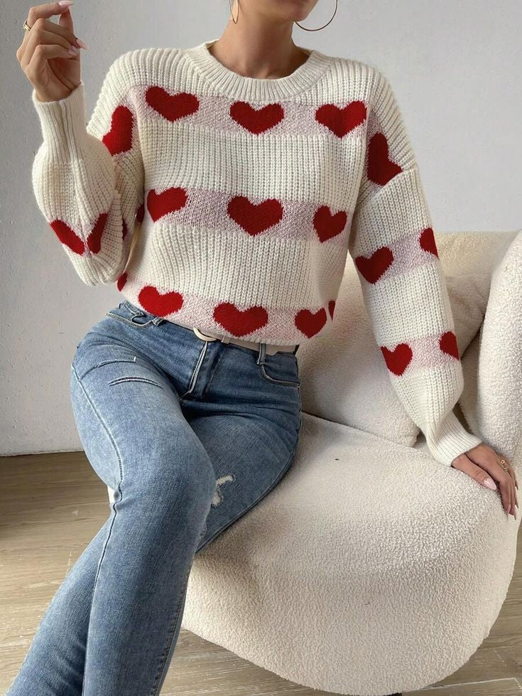 Jersey con Patrón de Corazón JD09