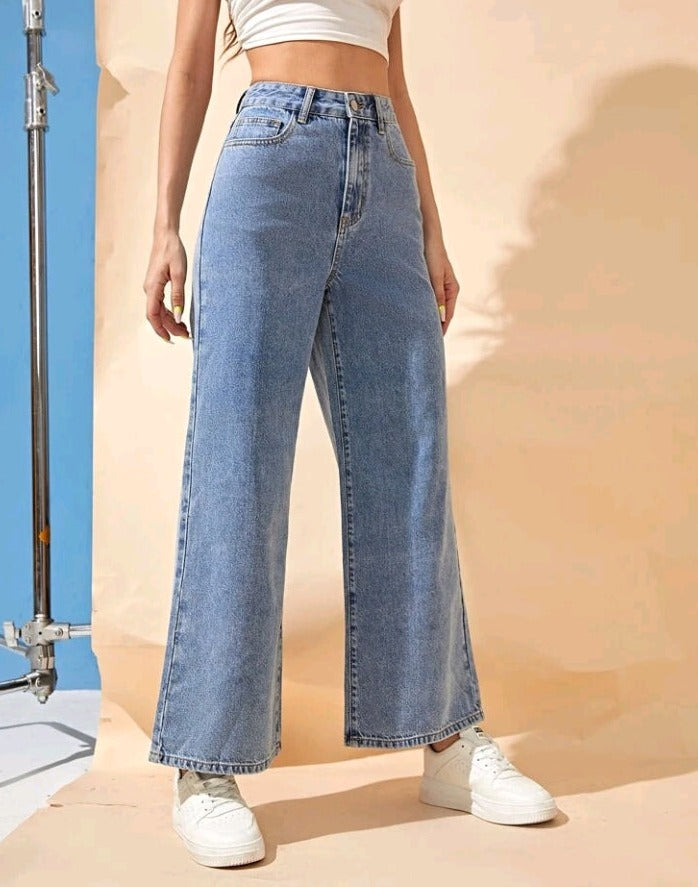 Jeans de talle alto AF02